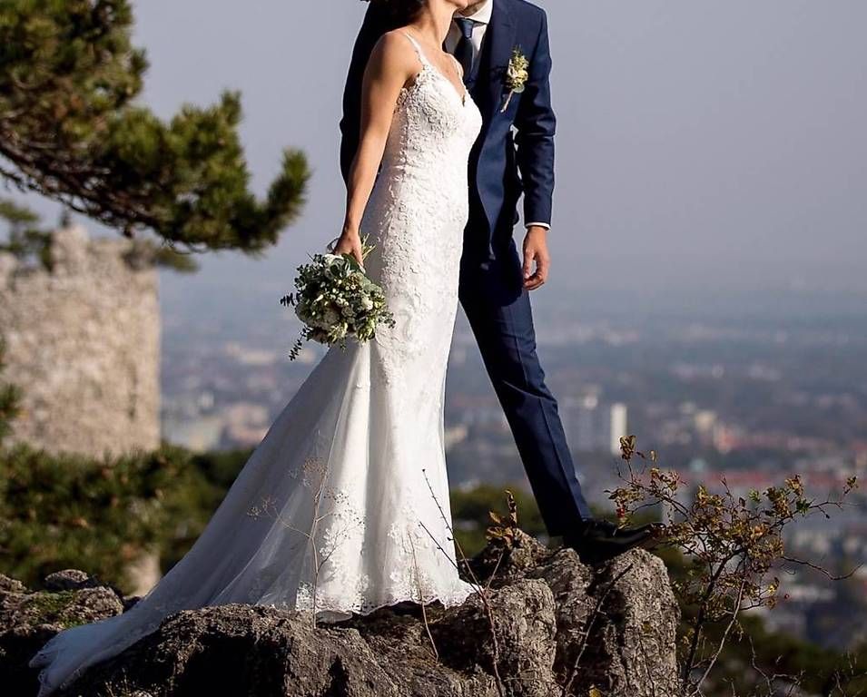 Kleider: Brautkleid Grösse 36 - Farbe Ivory – Gebraucht aus Bolligen von vieilleville 2