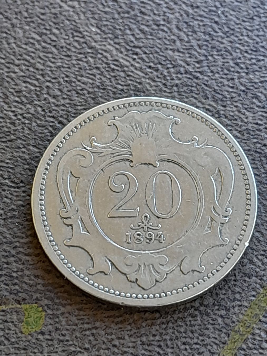 Tutti le monete: 20 Heller 1894 Österreich  – Usato da Basel venduto da Basel_20