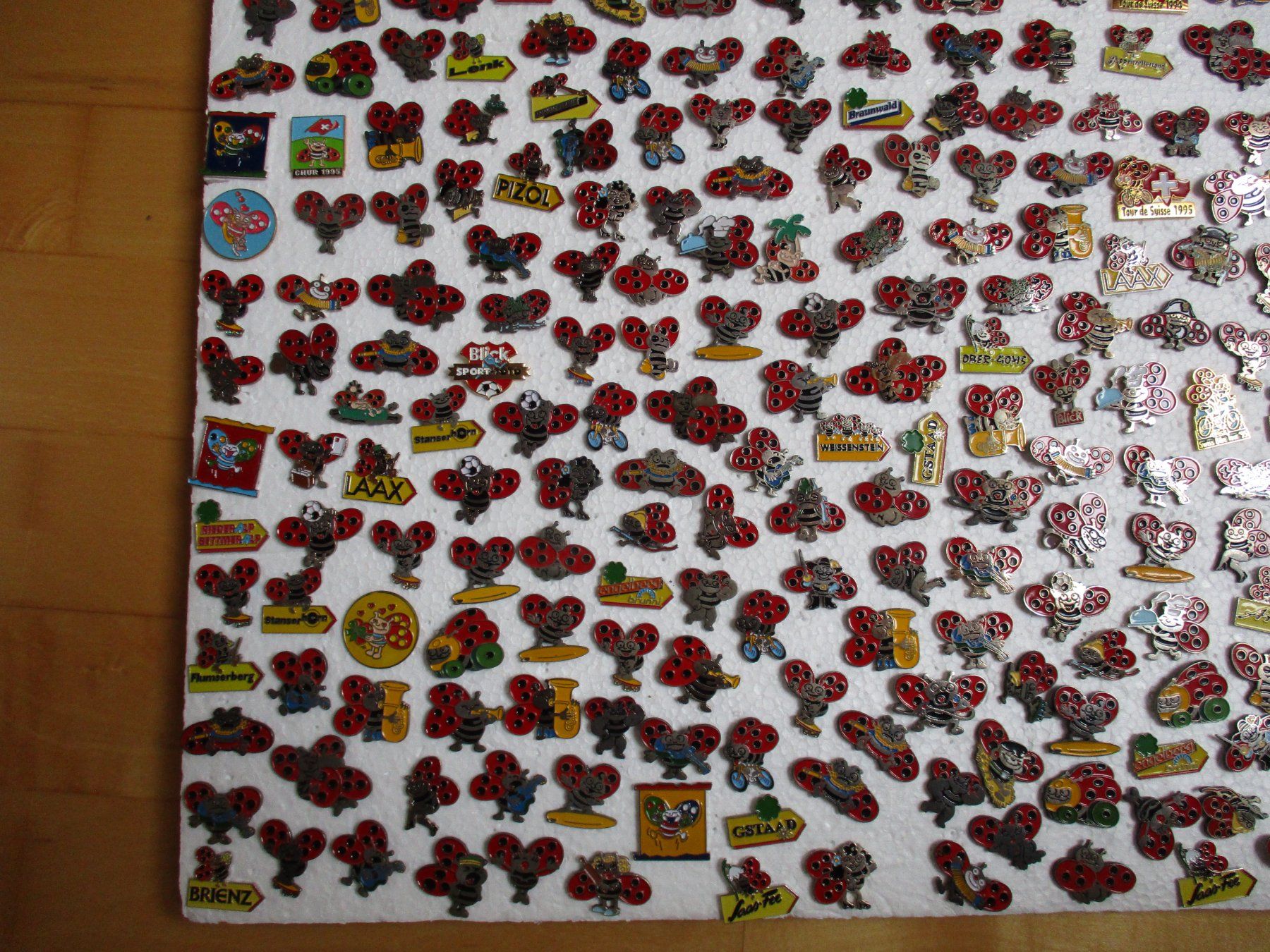 Plaquettes & Badges: Blick Käfer Pin Sammlung 350 Stk. Marienkäfer – D'occasion à Felsberg par sanwill 3