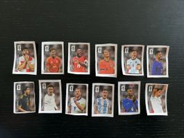Alle 12 Coca Cola Panini WM 2026 Set