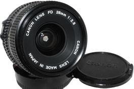 CANON FD 2.8 / 28 mm (#687213) + Filter