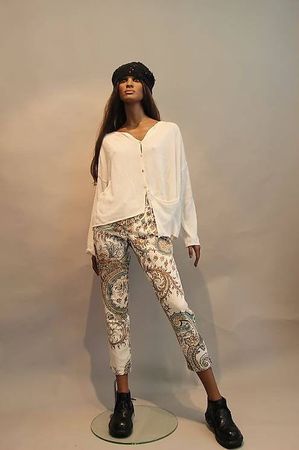 Airfield De Luxe Denim Designer Hose Gr.36
