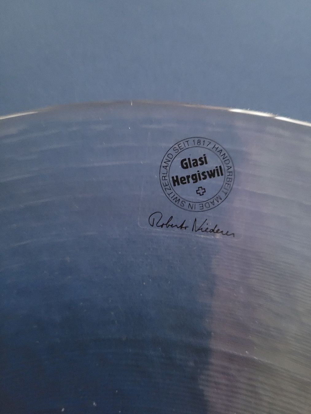 Glasi Hergiswil Piatti di portata: Tortenplatte Hergiswil – Nuovo (secondo la descrizione) da Schangnau venduto da Ulne 1