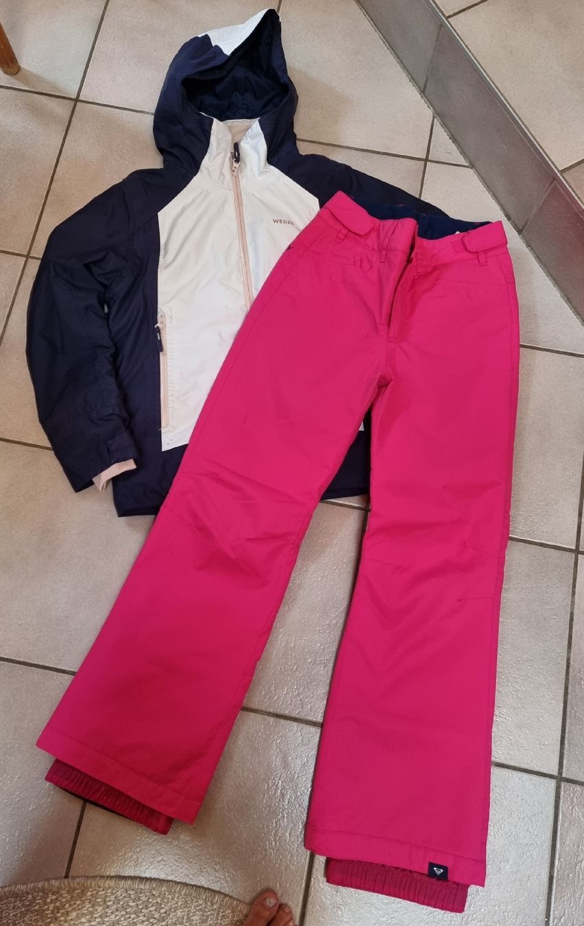 Completi: Ensemble de ski fille  – Usato da st-Léonard venduto da Pegaze0 1