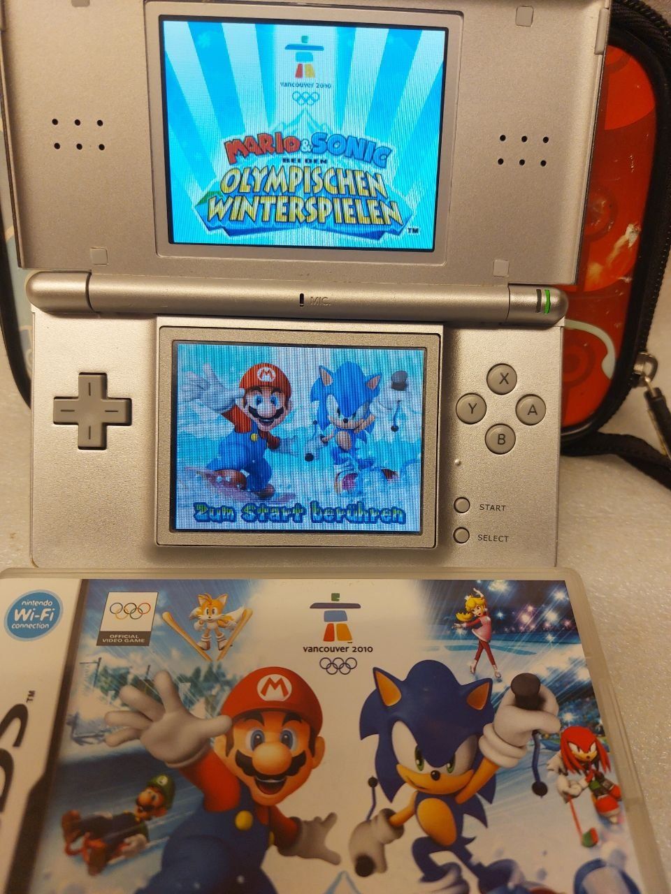 Nintendo Konsolen: Nintendo DS Lite Silver + Mario & Sonic Winter Games❄️ – Gebraucht aus Pambio Noranco von Pol69 1