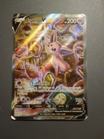 Pokémon Karte Espeon V 180/203 Full Art guter Zustand