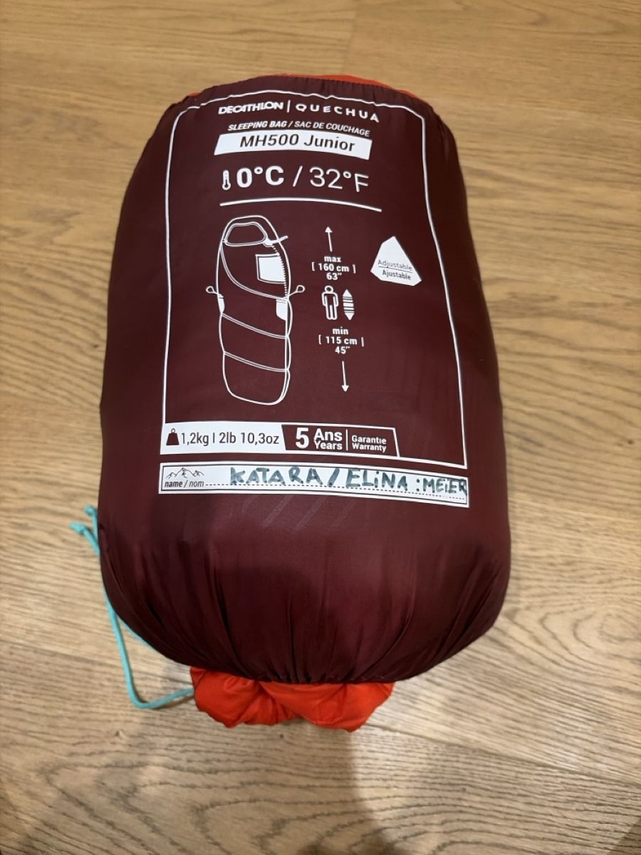 Sacchi a pelo: Schlafsack Quechua warm 0 C Junior – Usato da Basel venduto da yul81 4