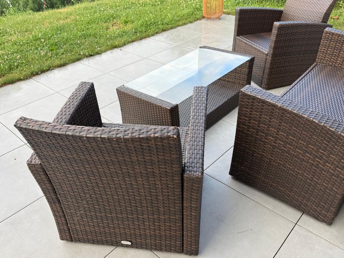 Sedie a sdraio: Ratan lounge set wie neu – Nuovo (secondo la descrizione) da st gallenkappel venduto da est_m6lg 1