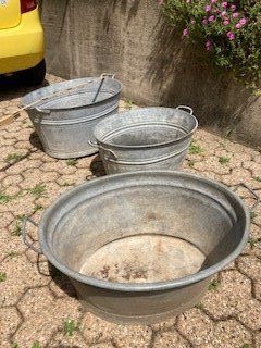 Altre Decorazioni per giardino: Vasche in Zinco / Zinkwannen – Usato da Agno venduto da Akasha65 1