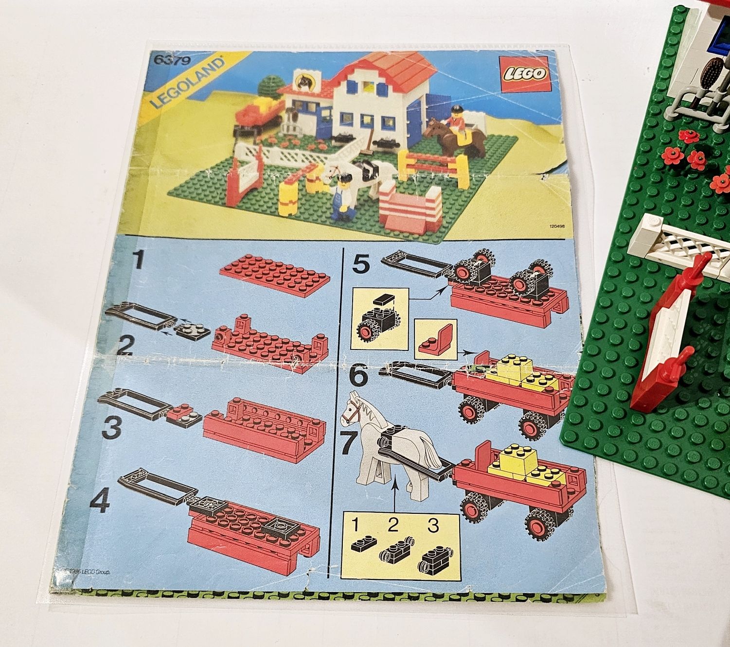Lego Kit di costruzioni: LEGO LEGOLAND 6379 GROSSER REITERHOF – Usato da Turbenthal venduto da Ddanuh 6