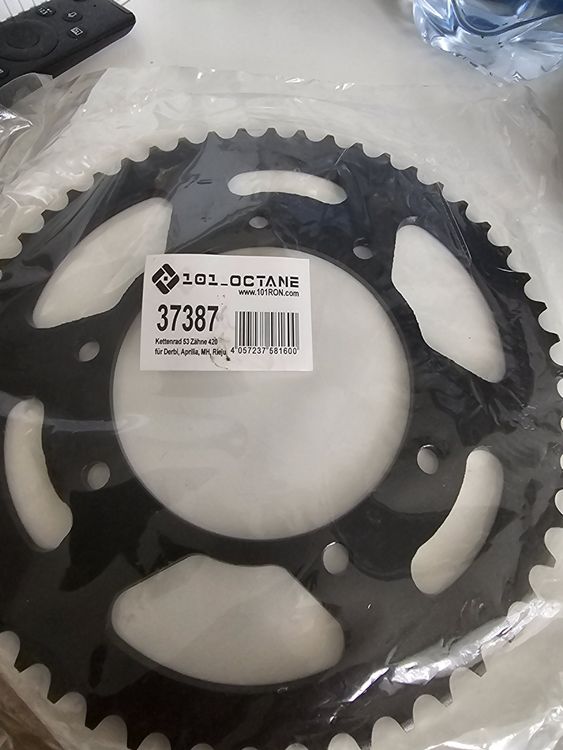 Kettenrad 56 Zähne Für Rieju MRX SMX Und Derbi Senda R 50