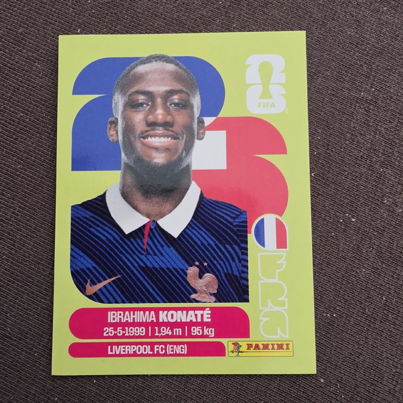 Panini Sammelbilder & Trading cards: Panini FRA6 Ibrahima Konate – Neu und originalverpackt aus Buchs AG von wickyjen88