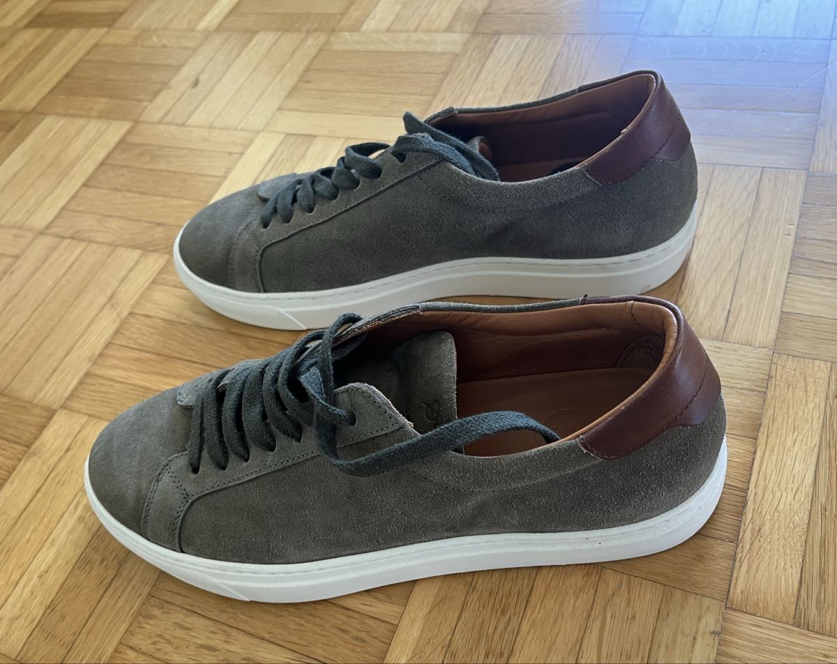 Scarpe da uomo: Leder Snkeaker von Day – Nuovo (secondo la descrizione) da Männedorf venduto da Astramon 2