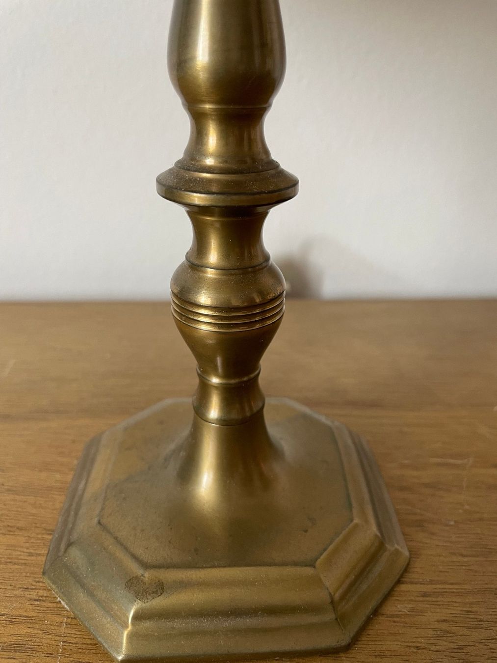 Lampen: Vintage Tischlampe aus Messing mit Stoffschirm – Gebraucht aus Münchenbuchsee von hamama18 4