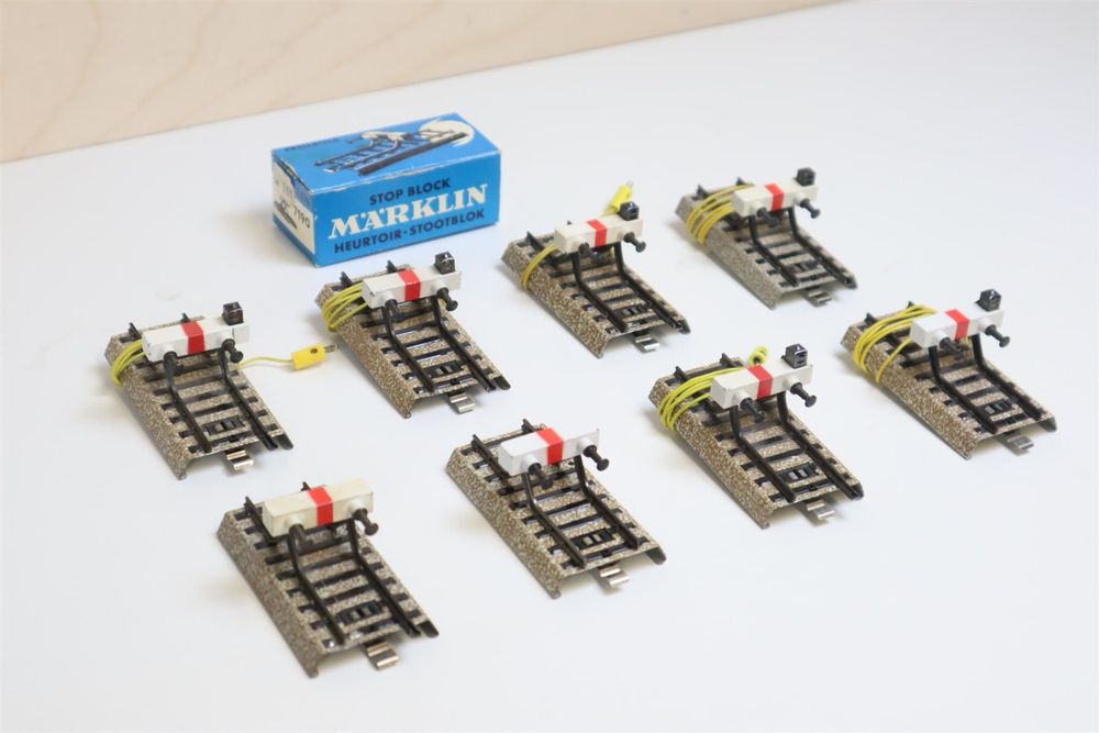 Märklin 8 x Prellbock - 7191 mit Licht | Kaufen auf Ricardo