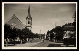 AK Bichelsee, Ortspartie mit Kirche