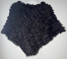 Poncho mit Fell