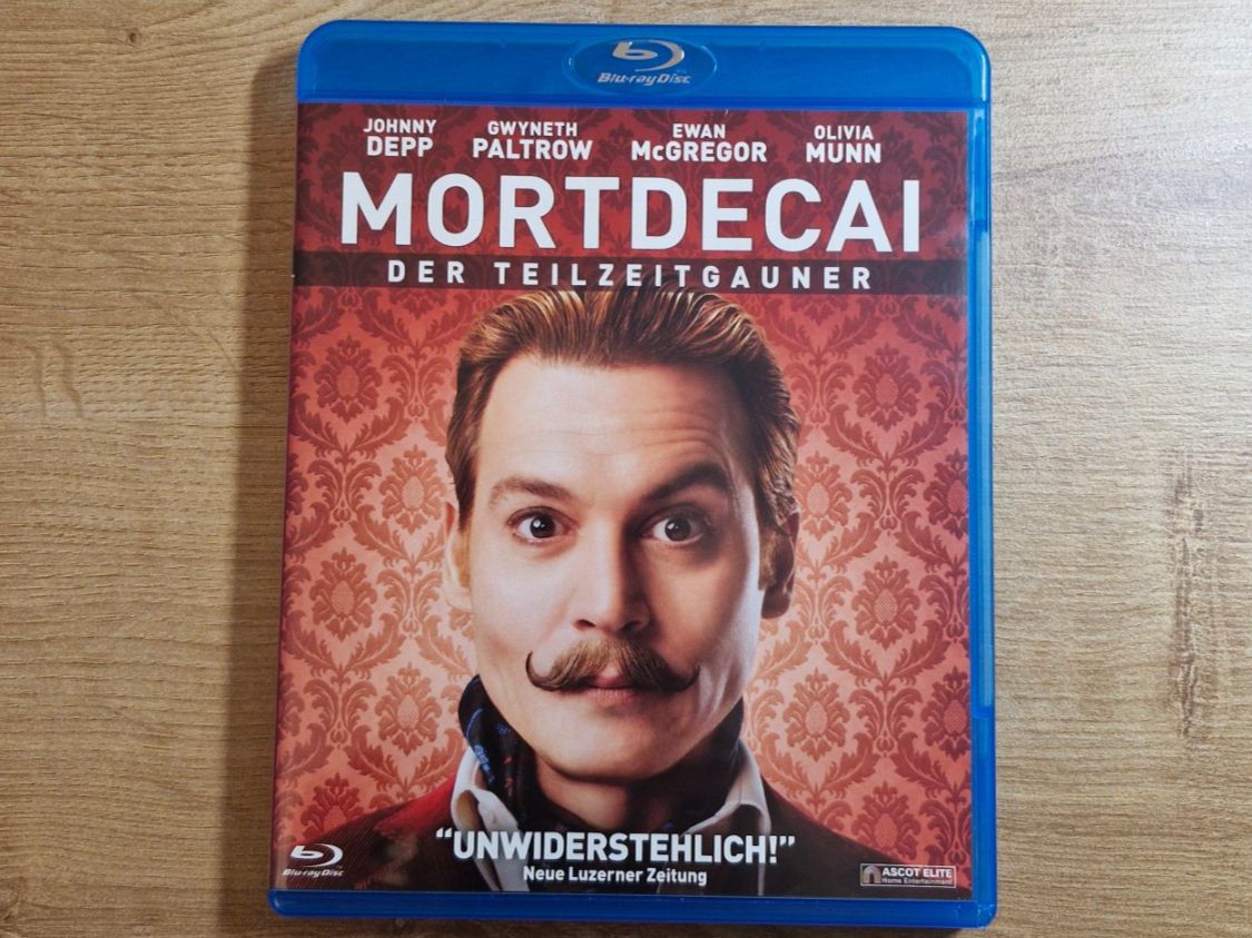 Tutti i DVDs: Mortdecai (2014) Bluray – Usato da Pfungen venduto da Whitie