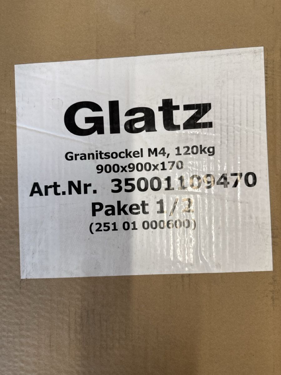 Glatz Sonstiges: Glatz Granitsockel – Gebraucht aus Bussnang von IfeAS4