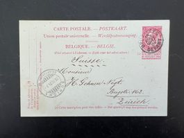 Postkarte 1904 Belgien   (G173)