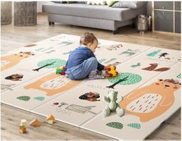 ✔️Kinderspielteppich Spielmatte 1.8m*2.0m Bodenmatte teppich