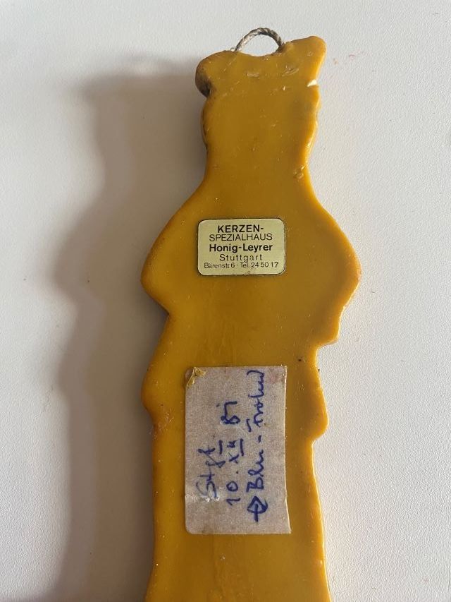 Statuette: Altes Wachsbild, Bauer mit Trachtenanzug – Usato da Diessenhofen venduto da Albin00 1