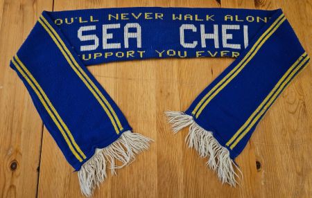 Chelsea FC vintage Fan-Schal Fussball Fan Pub England London