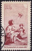 1912: Pro Juventute Vorläufer Nr. I Gefälligkeitstpl./Rückd.
