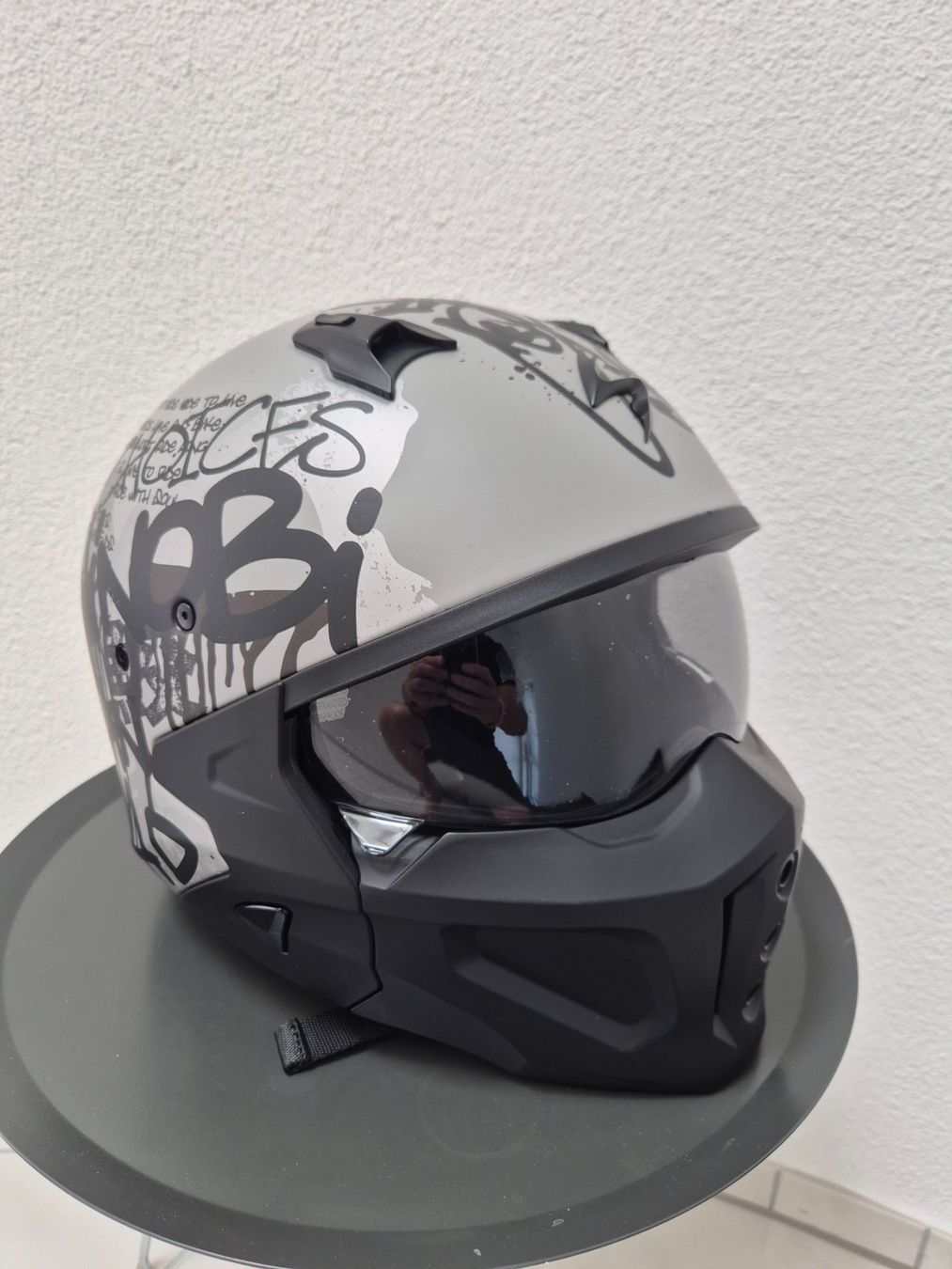 Caschi & visiere: Motoradhelm EXO-COMBAT II – Nuovo (secondo la descrizione) da Altendorf venduto da Dirk.Olderdissen 2