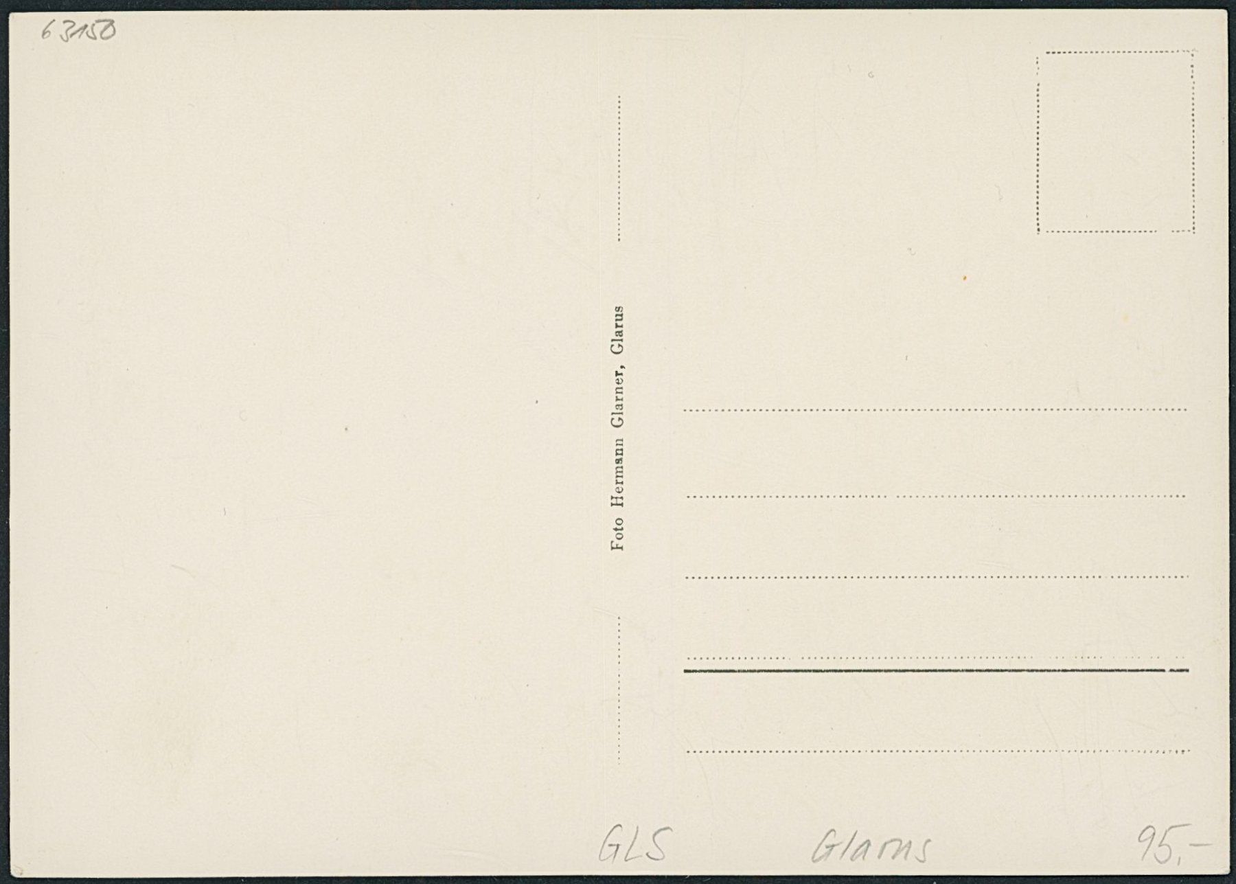 Cartes postales: GLS Glarus – Neuf (Voir description) à Schindellegi par stationary 1
