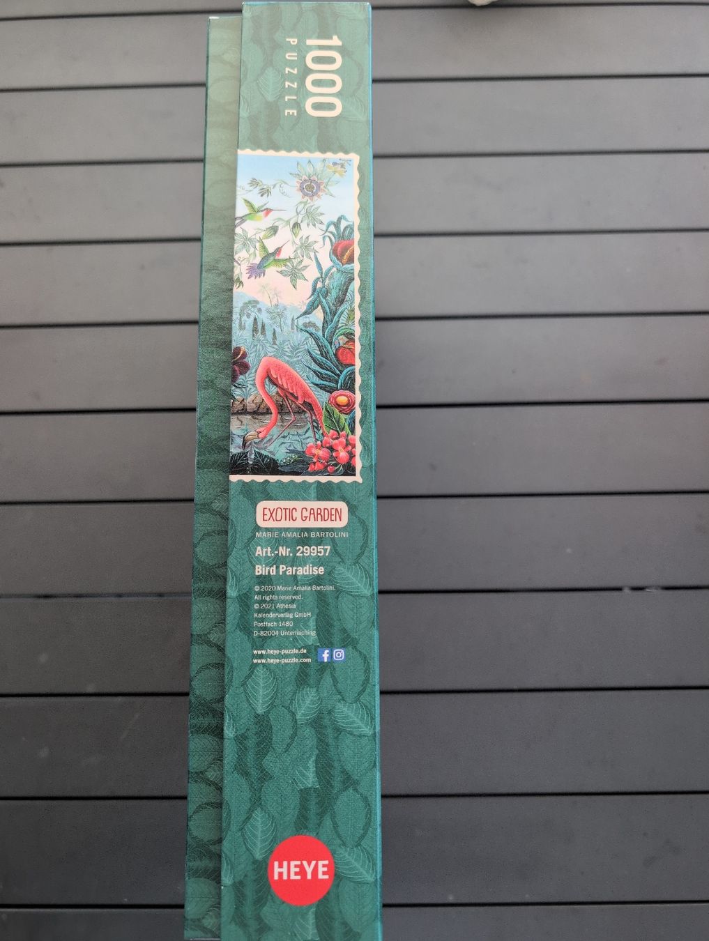 Heye Puzzle: Puzzle Heye Exotic Garden par Amalia Bartolini – Usato da Bussigny venduto da eme_y56y 1