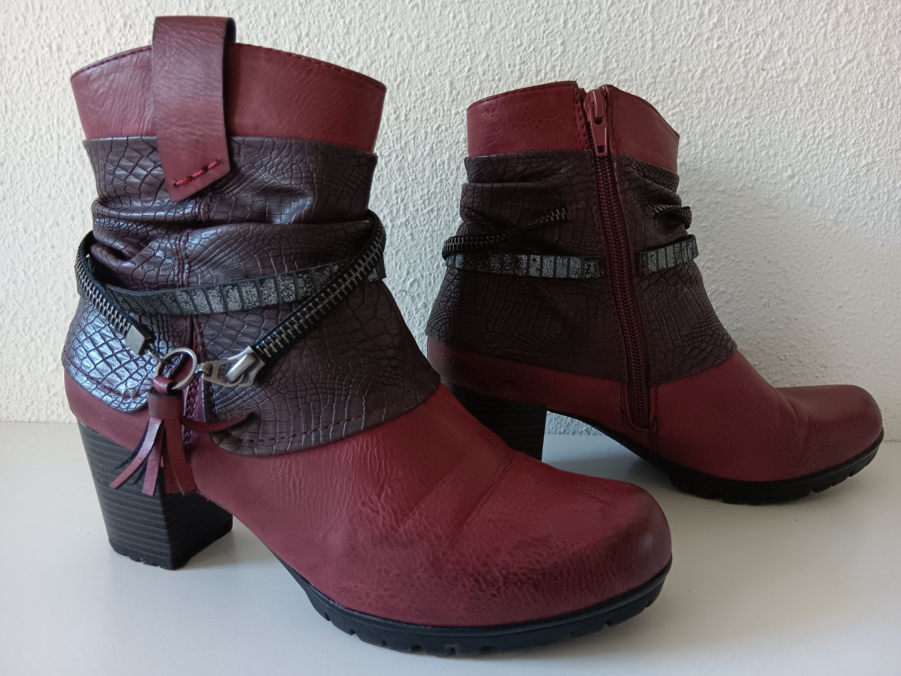Rieker Damenschuhe: RIEKER Bottines / Stiefeletten pointure / Nummer 37 – Gebraucht aus Cossonay-ville von Super-Price-Quality 1