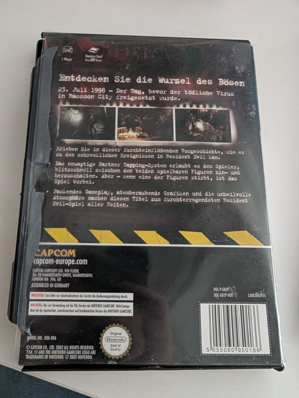 Nintendo Giochi: Resident Evil Zero 0 - Nintendo Gamecube Game PAL – Usato da Hünenberg See venduto da SpecialEditionGaming 1