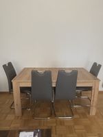 Esstisch mit 4 Stühlen Sonoma Eiche Nachbildung