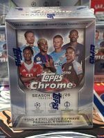 ⚽ 2025/26 Topps Chrome UEFA Club Competitions Value Box –