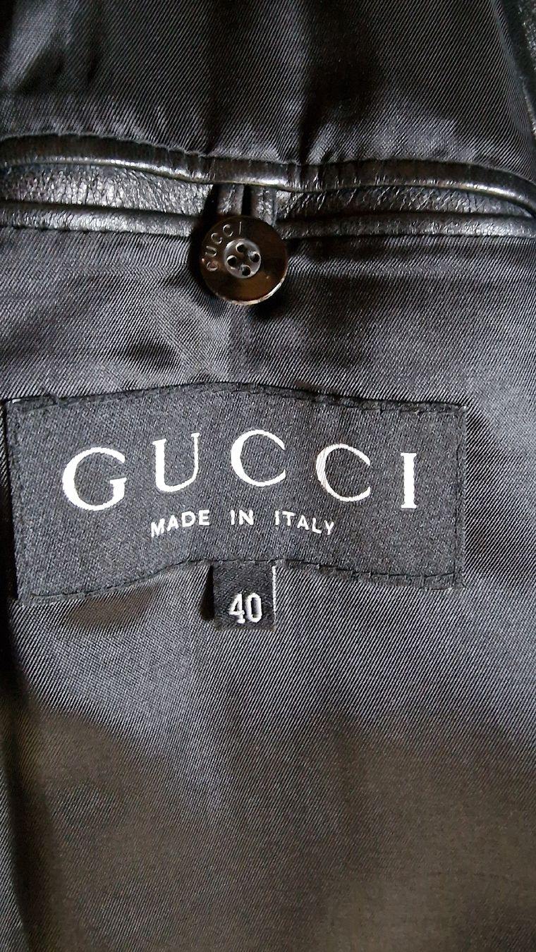 Gucci Cappotti: GUCCI Lederjacke, Echtleder, Grösse 40 – Usato da Mönchaltorf venduto da nzhuravel 5