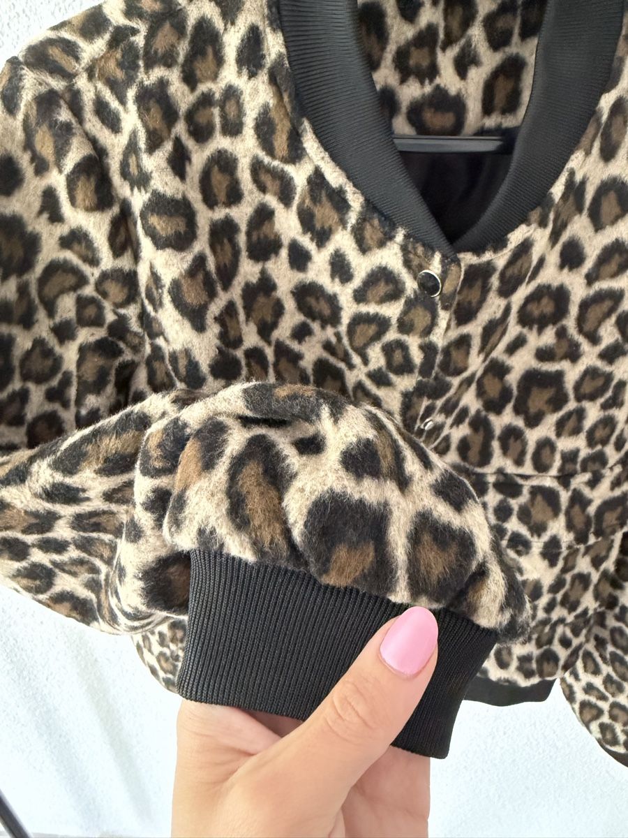 Giacche: Cool Leopard Print Bomber Jacket S – Nuovo (secondo la descrizione) da Gränichen venduto da Domsiiiii 1