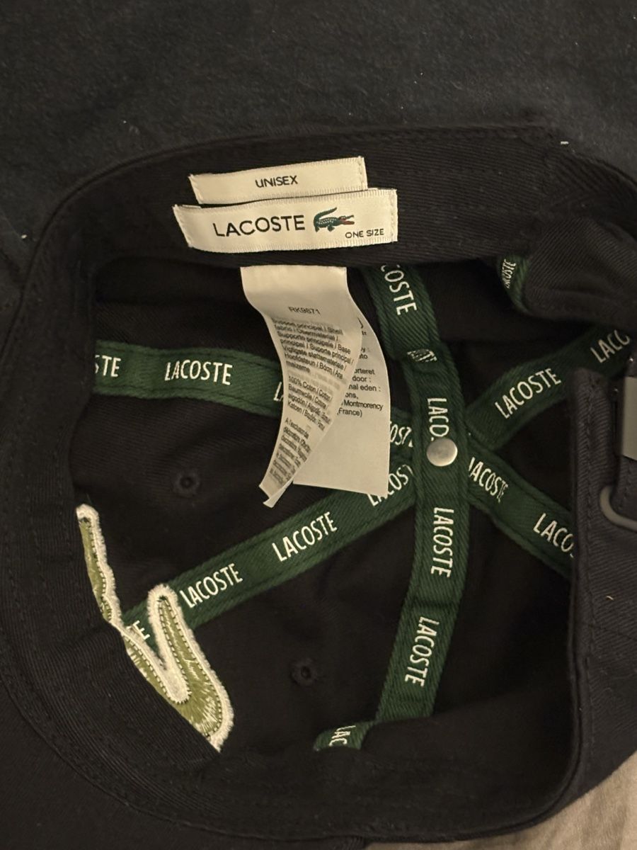 Lacoste Altro in  Abbigliamento & Accessori: Lacoste Baseball Cap, Schwarz, Top Zustand, Sommerhit – Nuovo e nell'imballaggio originale da Pfeffingen venduto da san_tnq5 1