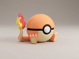 Pokeball Charmander - 3D Printed