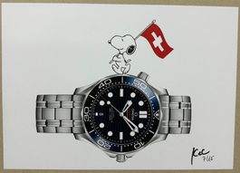 KeC: Snoopy & his Swiss Omega Speedmaster, signiert 7/15