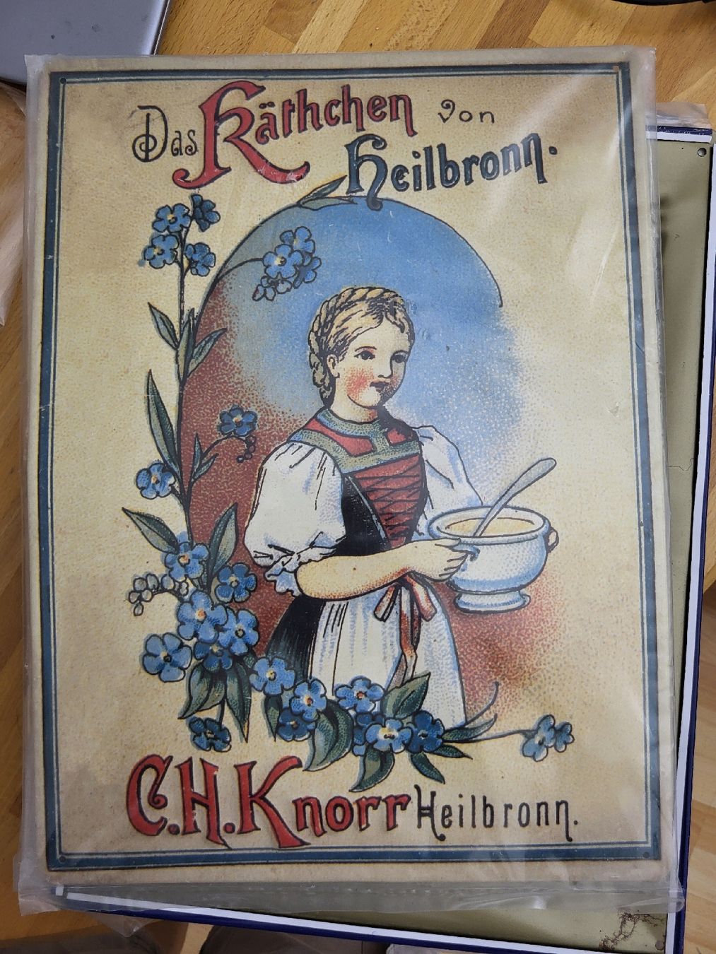 Insegne: Blechschild Knorr Kätchen Heilborn – Nuovo (secondo la descrizione) da Riehen venduto da tamola67