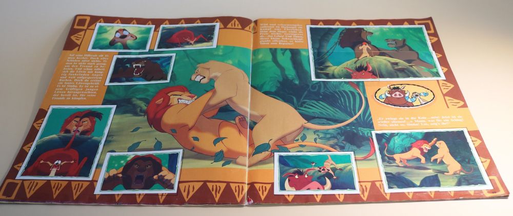 Original Panini Album König der Löwen (Gebraucht) in Winterthur für CHF ...