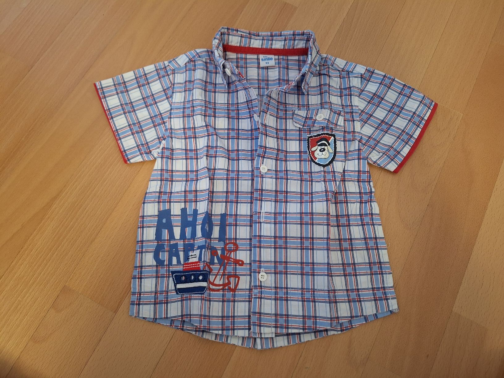 Camicie, T-shirt & Polo: Kurzarmhemd von Smile in Gr. 92 – Usato da Oberrieden venduto da man_9tm2