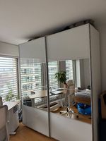 IKEA PAX Schrank 200x236, Spiegel-Schiebetüren, top Zustand