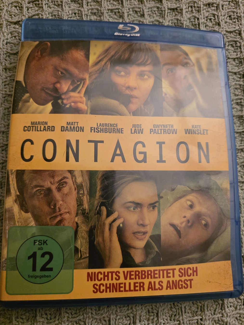 Tutti i DVDs: Contagion - Blu-ray – Usato da Ellikon a d Thur venduto da razzorblog