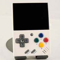 Miyoo Mini V4 Weiss NEU  OnionOS + Grosse Spieleauswahl Case