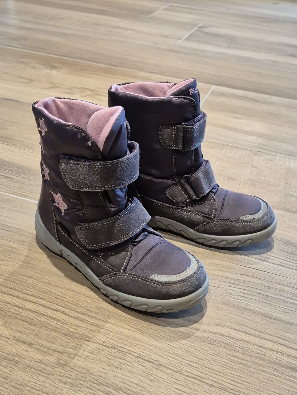 Scarpe per ragazze: Warme Kinder Winterstiefel Gr. 33 von Richter – Usato da Hörhausen venduto da mountain18 1