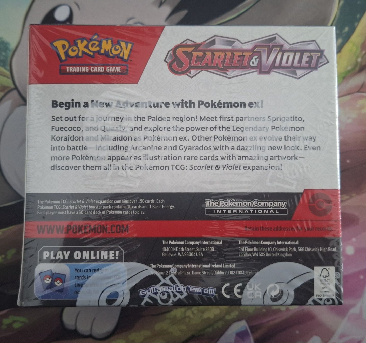 Pokémon Carte collezionabili: Scarlet & Violet  Booster Display EN  Ab: 1Fr. – Nuovo e nell'imballaggio originale da Naters venduto da poketrade11 2