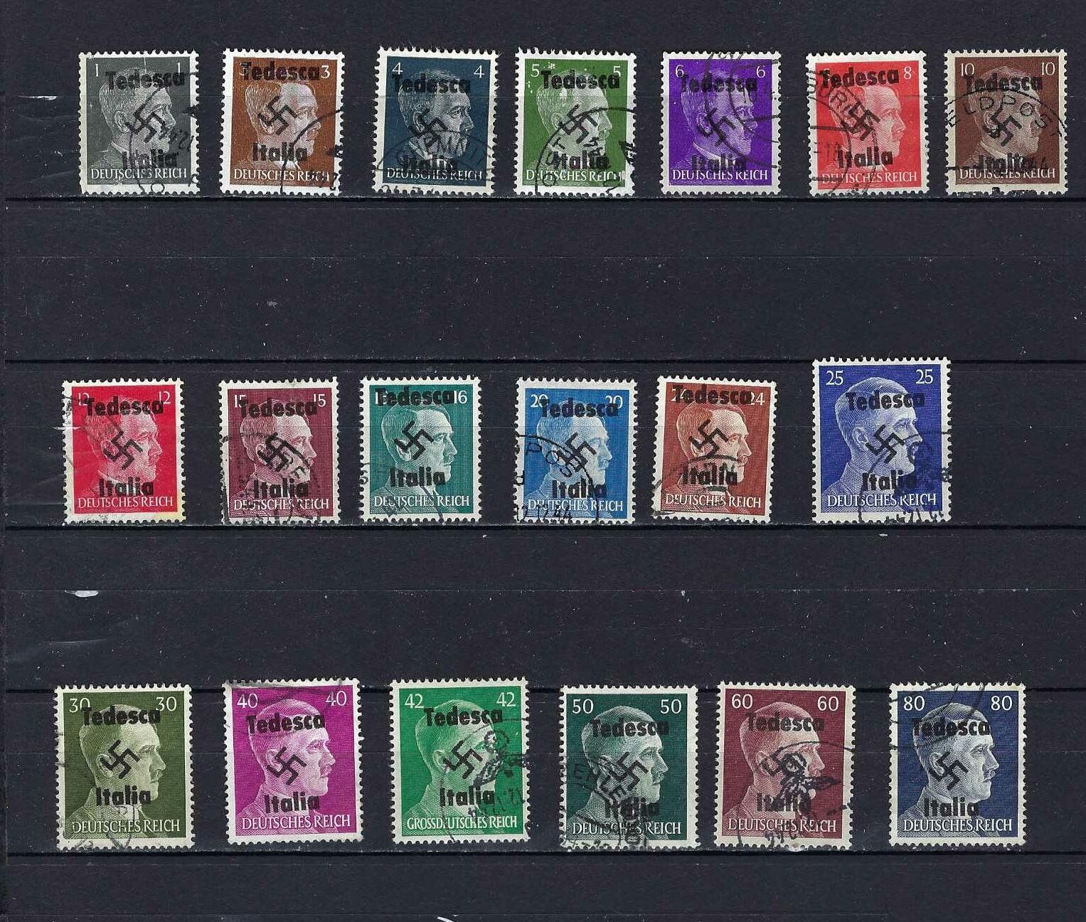 Tous les timbres: WKII Besetzung gest. – Neuf avec emballage d'origine à Altstätten SG par Nandodax