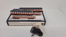 PIKO Spur H0 VT 137 und VS 145 der Deutschen Reichsbahn